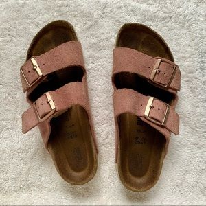 Birkenstock Arizona Pink Suede